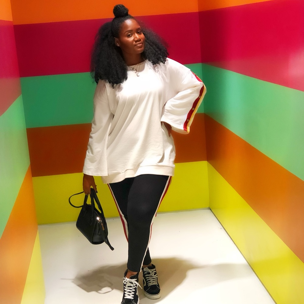 Two piece matching set.